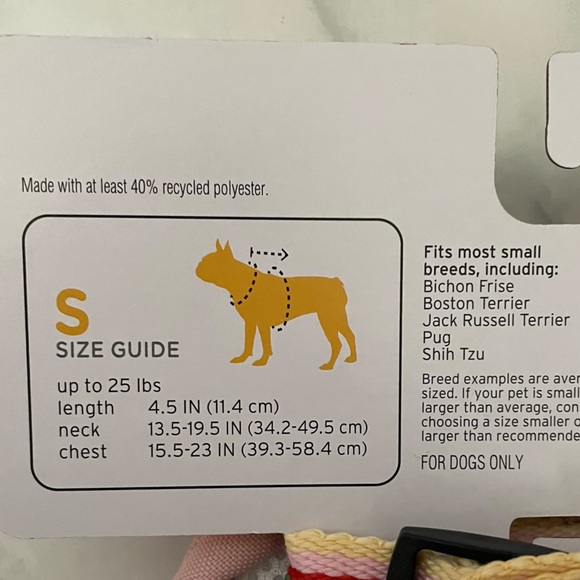 BOOTS & BARKLEY NWT Small Dog Backpack Harness in Pink - Picture 12 of 14